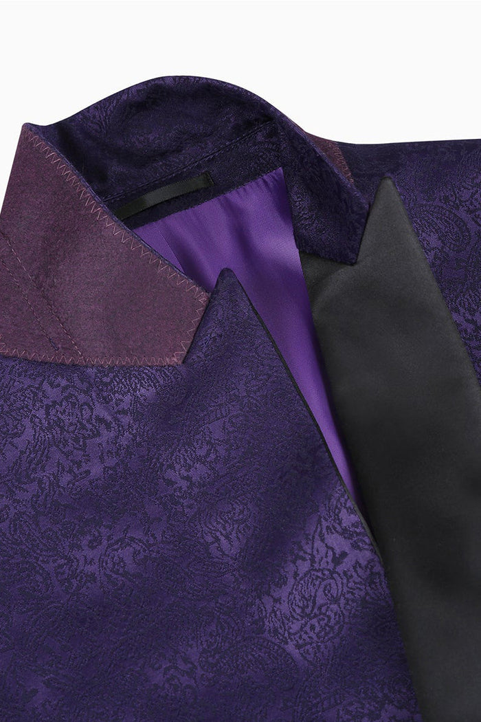 Hugo Purple Tuxedo Jacket (Separates) by RN Collection