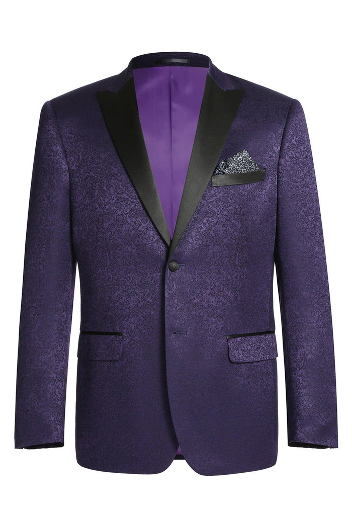 Hugo Purple Tuxedo Jacket (Separates) by RN Collection