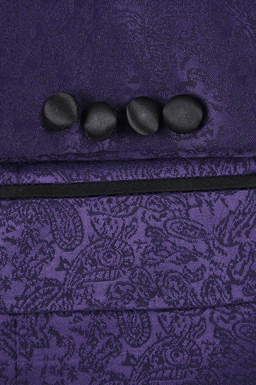 Hugo Purple Tuxedo Jacket (Separates) by RN Collection
