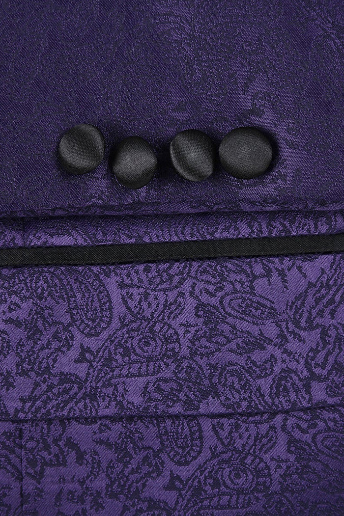 Hugo Purple Tuxedo Jacket (Separates) by RN Collection