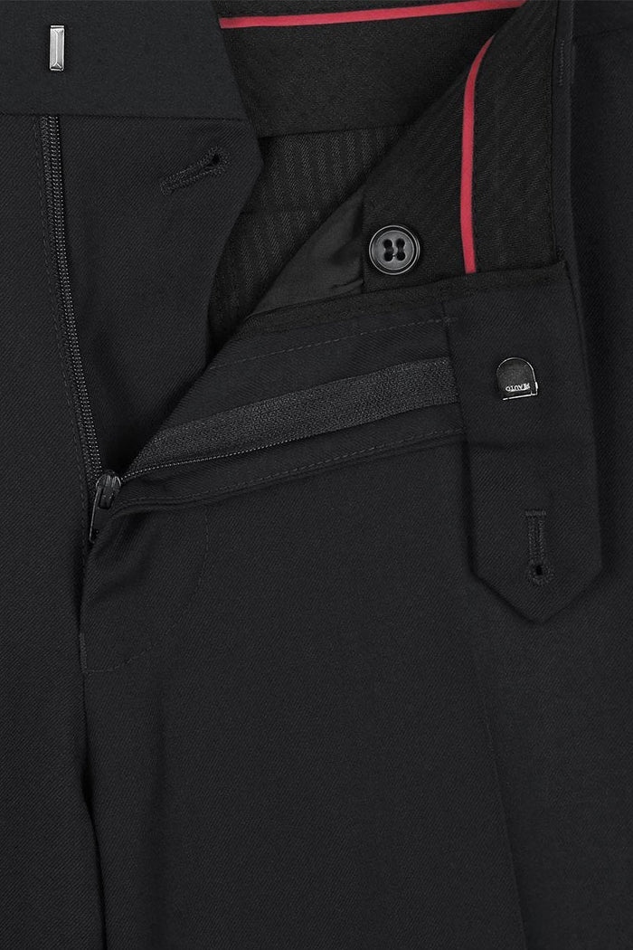 Paris Black 1-Button Shawl Tuxedo (2-Piece Set) by RN Collection