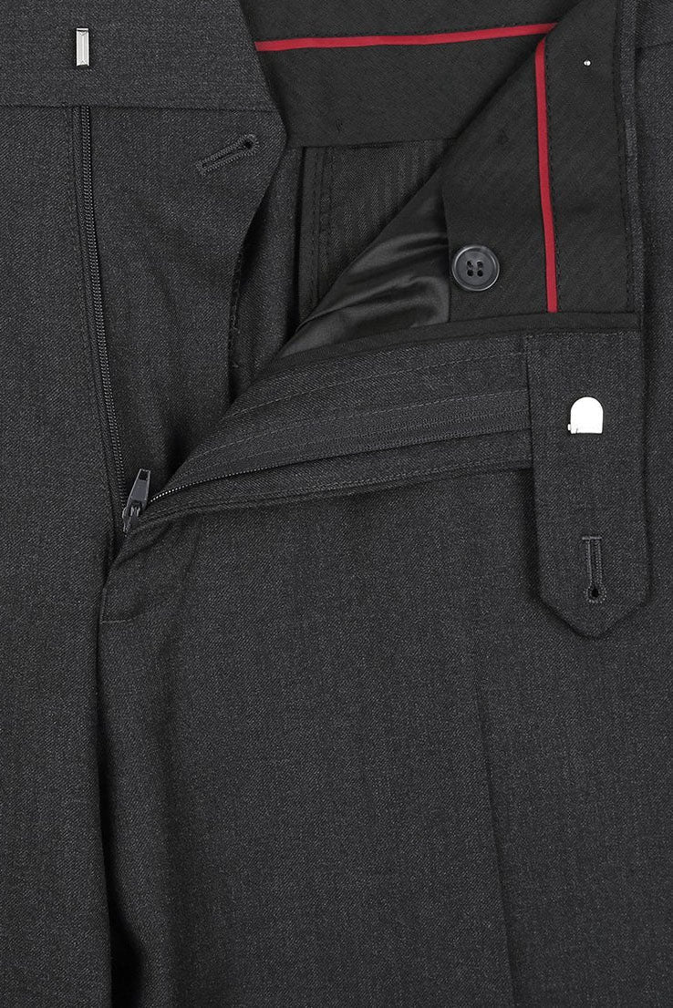 Rafael Dark Grey 2-Button Notch Suit (2-Piece Set) by RN Collection
