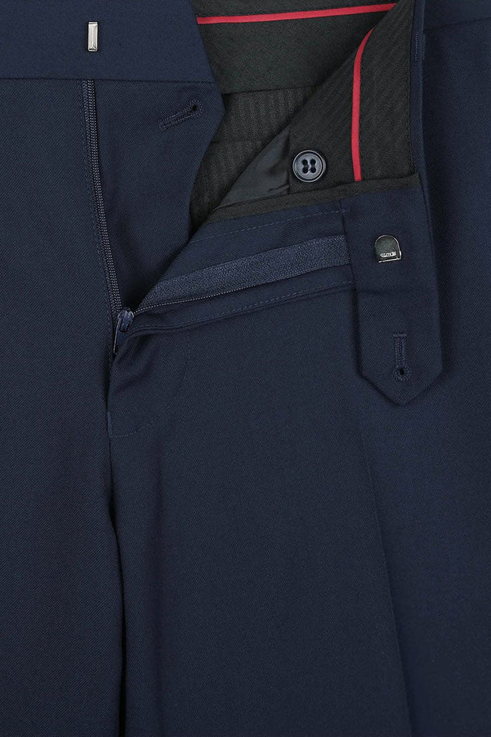 Rafael Navy 2-Button Notch Suit (2-Piece Set) by RN Collection