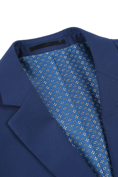 Rafael Royal Blue 2-Button Notch Suit (2-Piece Set) by RN Collection
