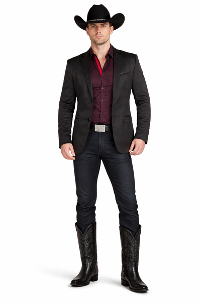 Roberto Tapia Men’s Western Cowboy Blazer – Saco Vaquero para Hombre MON-2174 Stylish Charro Jacket