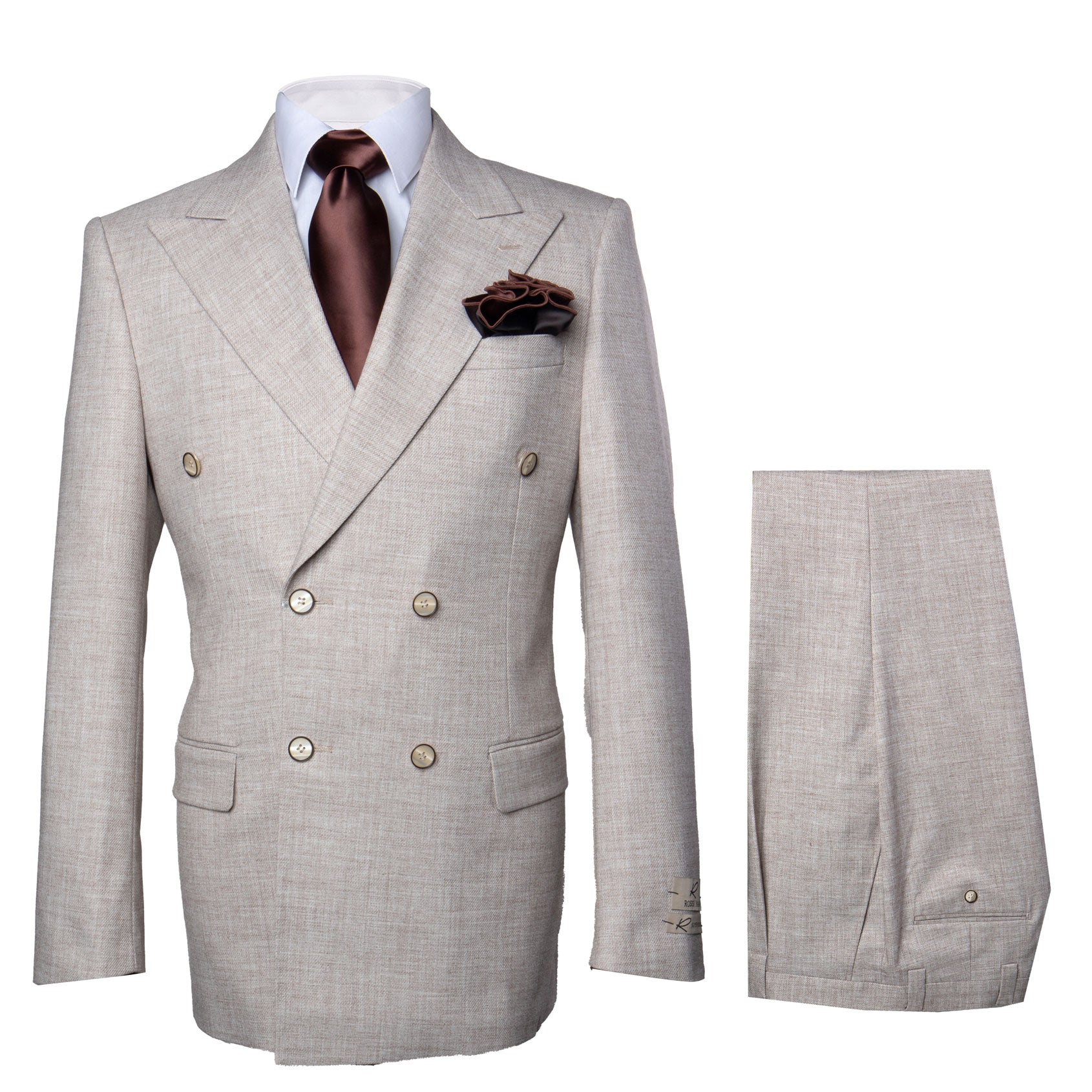 Rossi Man ARTHUR RM2306 Double-Breasted Suit - Modern Classic Men’s Formalwear USA Men's Outlet