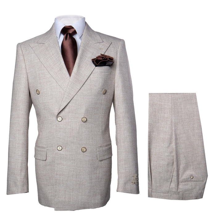 Rossi Man ARTHUR RM2306 Double-Breasted Suit - Modern Classic Men’s Formalwear USA Men's Outlet
