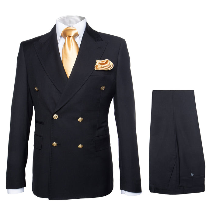Rossi Man Double-Breasted 2-on-6 Suit - Men's Formalwear by USA Men's Outlet