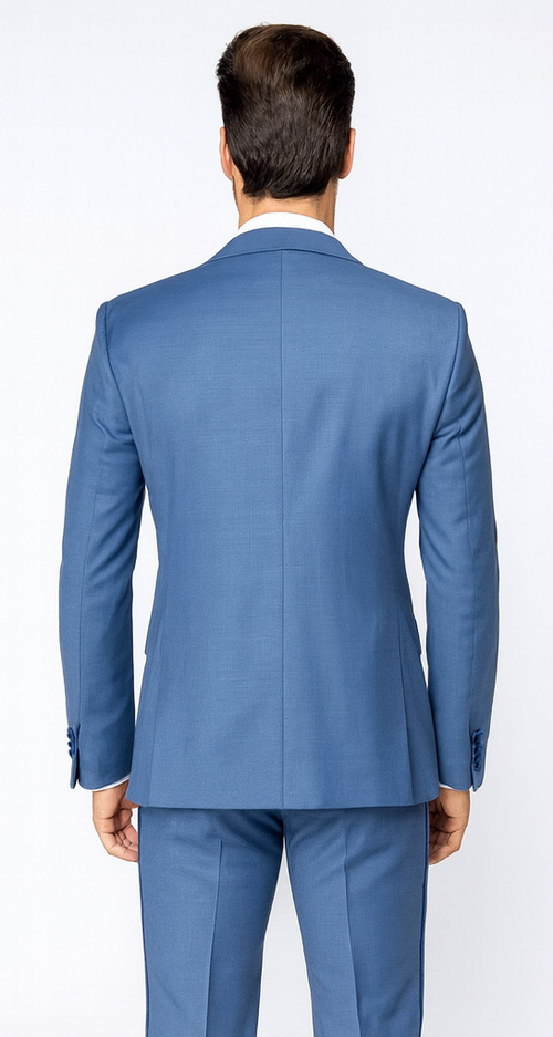 Rossi Man LEO RM1387 Elegant Slim Fit Tuxedo for Men - Formalwear for Special Occasions USA Men's Outlet
