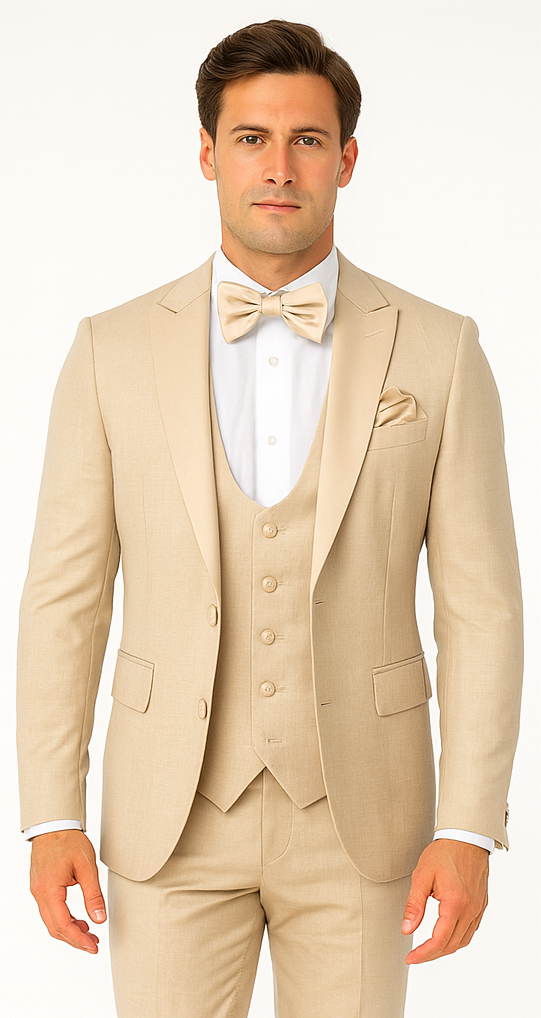 Rossi Man LEO RM1391 Elegant Slim Fit Tuxedo for Men - Formalwear for Events | USA Men's Outlet