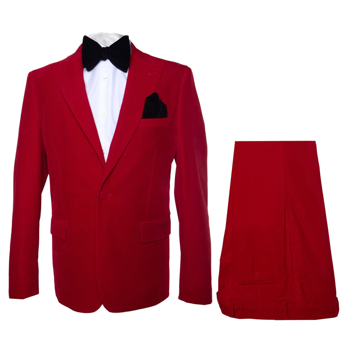 Rossi Man LEO RM1577 Men’s Slim Fit 3-Piece Red Suit - For Formal Occasions at USA Men's Outlet