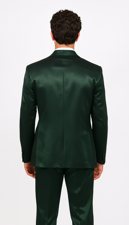 Rossi Man LEO RM1611 Men’s Slim Fit 3-Piece Suit - Modern Formalwear for Events by USA Men's Outlet