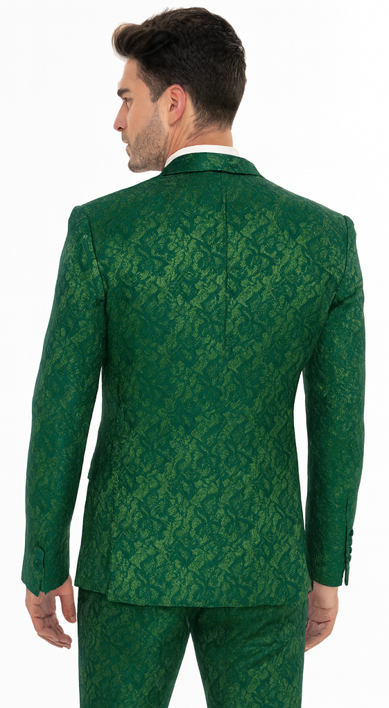 Rossi Man LEO RM1904 Modern Men’s Slim Fit Suit - Formalwear for Special Occasions USA Men's Outlet