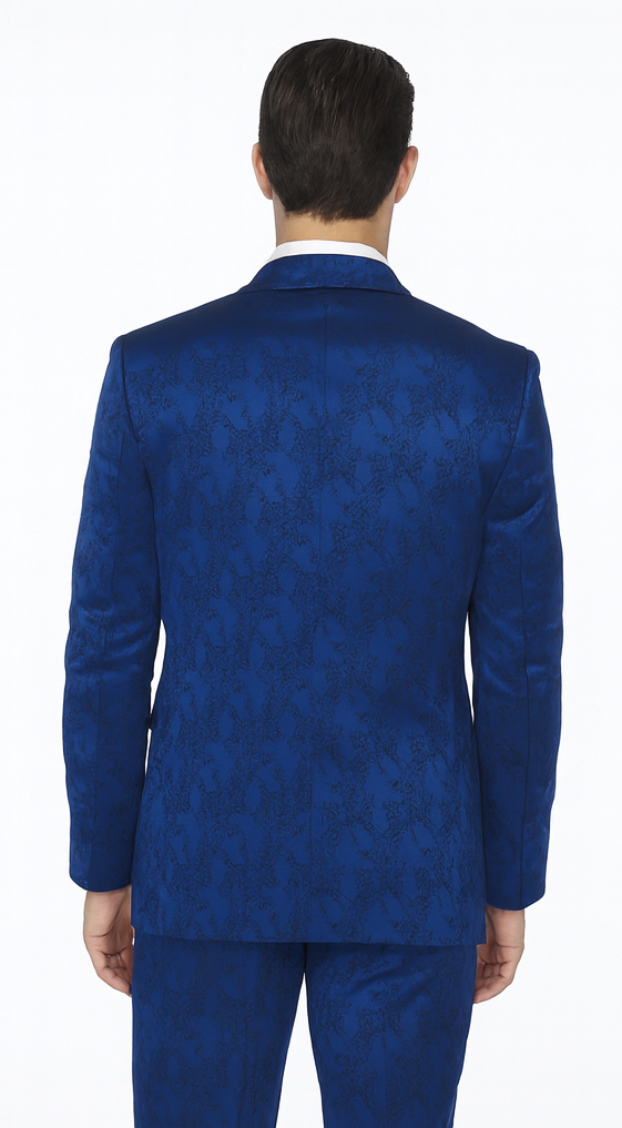 Rossi Man LEO RM1906 Men’s Slim Fit 2-Piece Suit - Modern Formalwear for Special Events by USA Men's Outlet