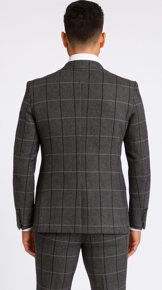 Rossi Man MAX RM1742 Brown Slim Fit Suit - Stylish Men’s Modern Formalwear by USA Men's Outlet