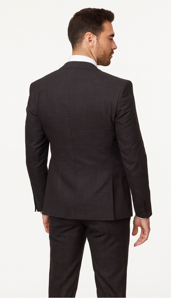 Rossi Man MAX RM1787 Slim Fit 3-Piece Suit - Men’s Formalwear by USA Men's Outlet