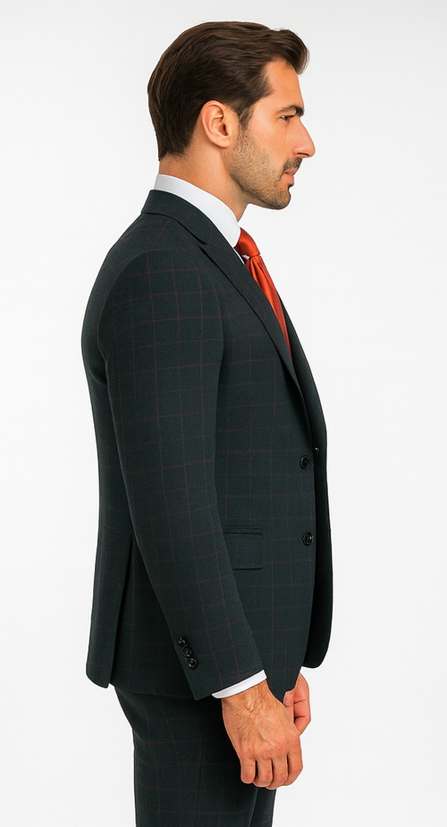 Rossi Man MAX RM1788 Slim Fit 3-Piece Suit - Men’s Formalwear by USA Men's Outlet