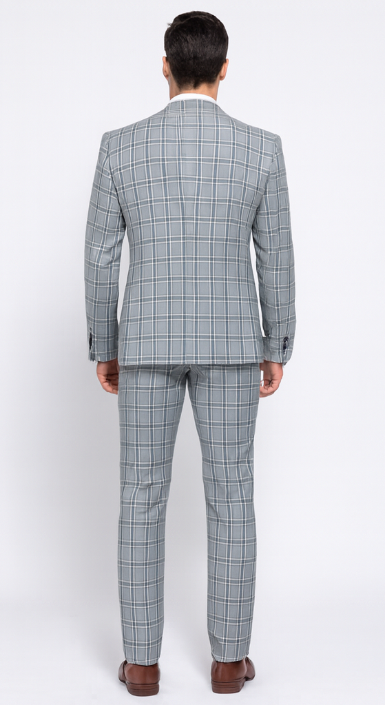 Rossi Man MAX RM1820 Slim Fit 3-Piece Suit - Men’s Formalwear by USA Men's Outlet