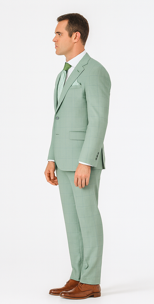 Rossi Man MAX RM1821 Slim Fit 3-Piece Suit - Men’s Formalwear by USA Men's Outlet