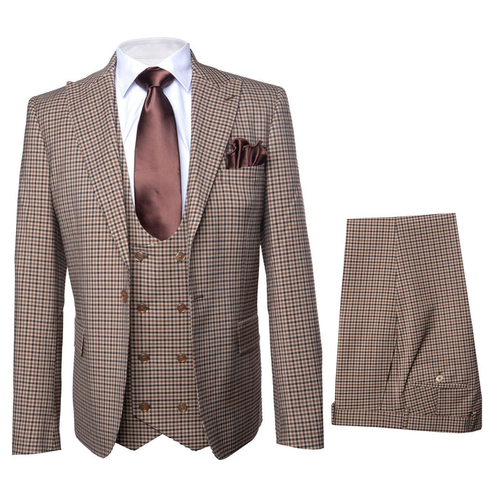 Rossi Man MAX RM1839 Slim Fit 3-Piece Suit - Men’s Formalwear by USA Men's Outlet