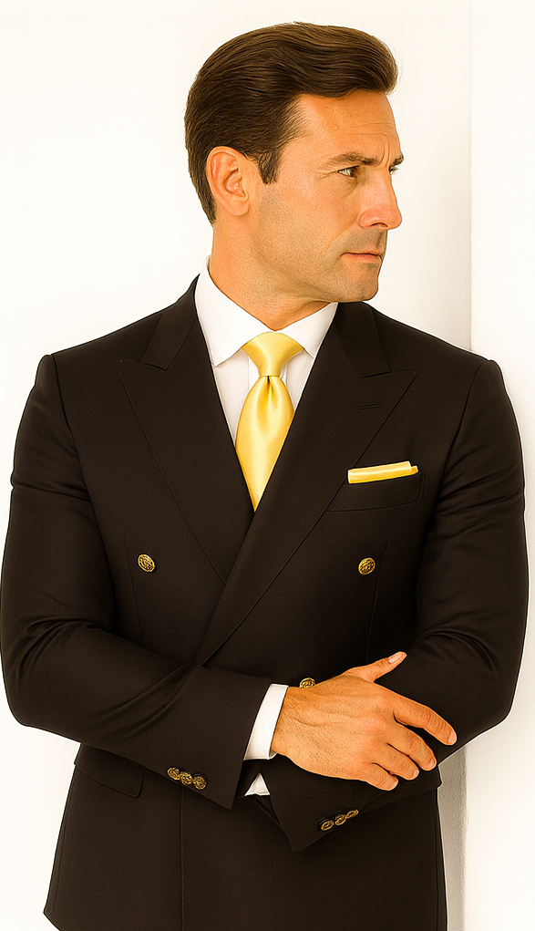 Rossi Man MILANO RM1173 Modern Slim Fit Men’s Suit - Formalwear for Special Occasions by USA Men's Outlet
