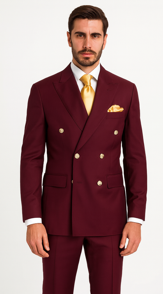 Rossi Man Milano RM1174 Modern Fit Business Suit - Men’s Formal Attire by USA Men's Outlet