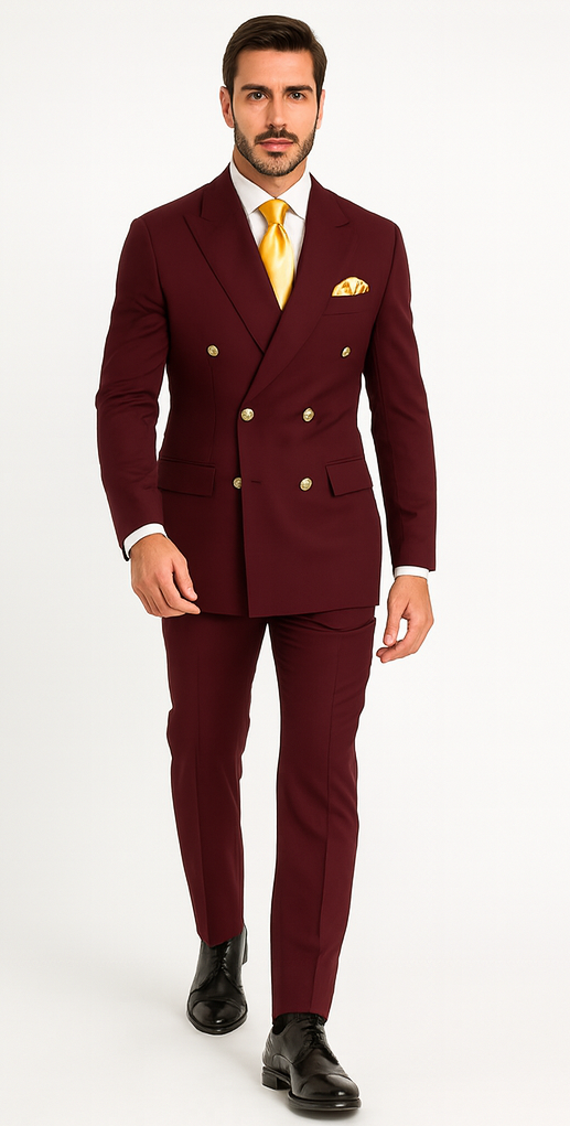 Rossi Man Milano RM1174 Modern Fit Business Suit - Men’s Formal Attire by USA Men's Outlet