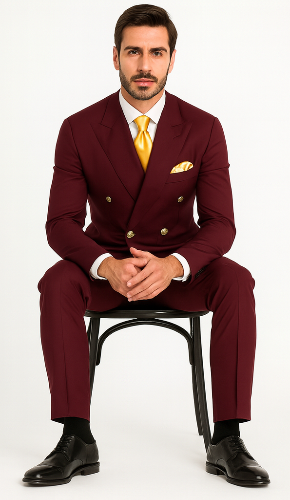 Rossi Man Milano RM1174 Modern Fit Business Suit - Men’s Formal Attire by USA Men's Outlet