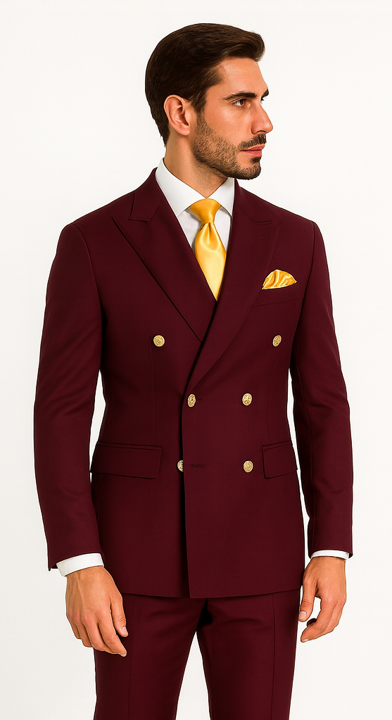 Rossi Man Milano RM1174 Modern Fit Business Suit - Men’s Formal Attire by USA Men's Outlet