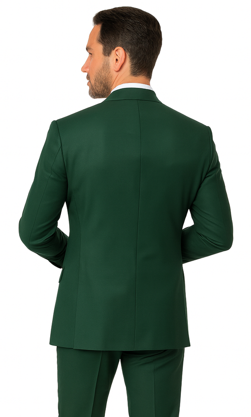 Rossi Man Milano RM1190 Bold Green Slim Fit Suit - Modern Men’s Formalwear at USA Men's Outlet