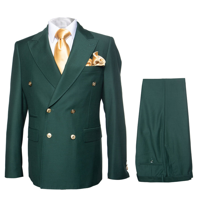 Rossi Man Milano RM1190 Bold Green Slim Fit Suit - Modern Men’s Formalwear at USA Men's Outlet