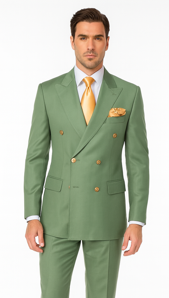 Rossi Man Milano RM1210 Elegant Suit for Men - Modern Formal Wear from USA Men's Outlet