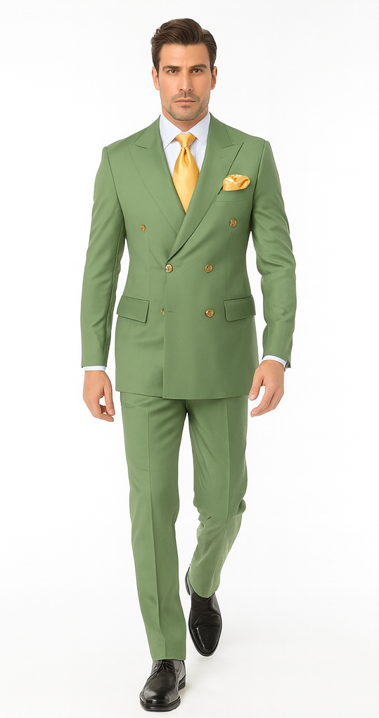 Rossi Man Milano RM1210 Elegant Suit for Men - Modern Formal Wear from USA Men's Outlet