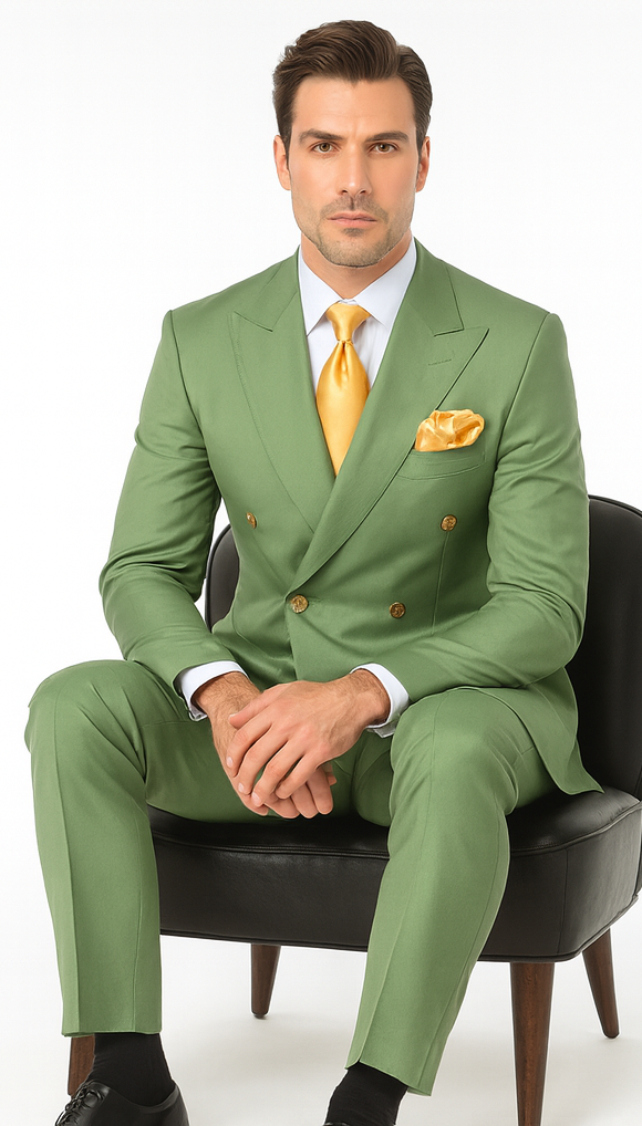 Rossi Man Milano RM1210 Elegant Suit for Men - Modern Formal Wear from USA Men's Outlet