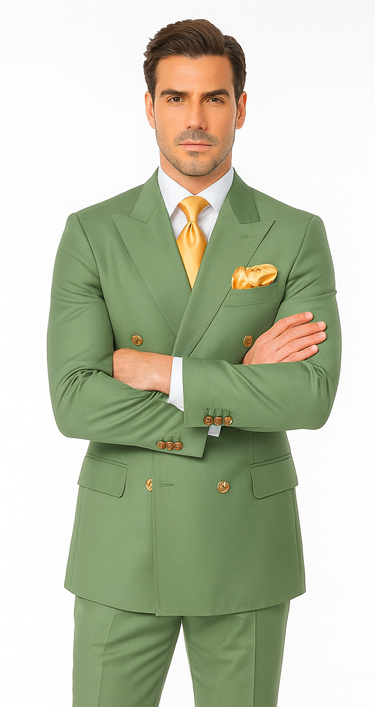 Rossi Man Milano RM1210 Elegant Suit for Men - Modern Formal Wear from USA Men's Outlet