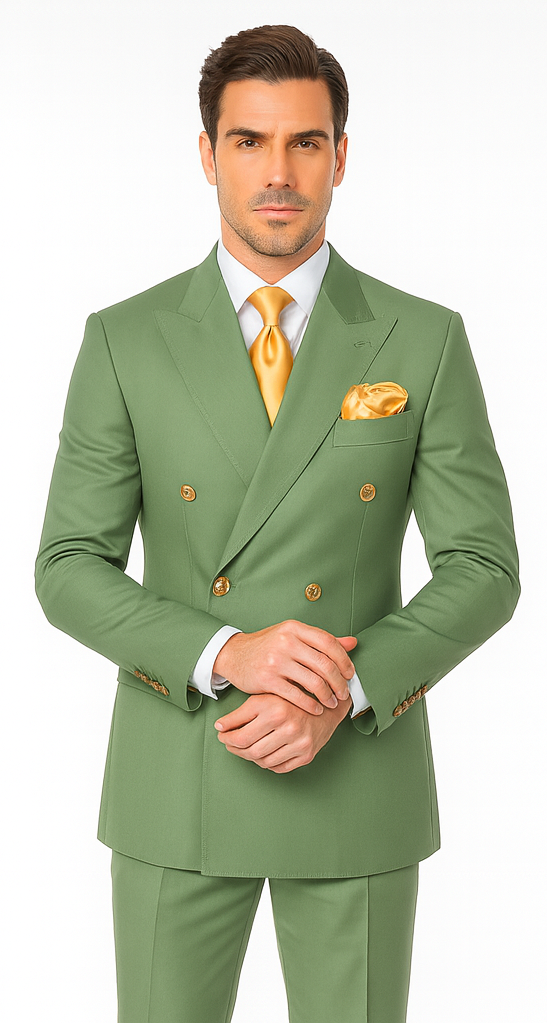 Rossi Man Milano RM1210 Elegant Suit for Men - Modern Formal Wear from USA Men's Outlet