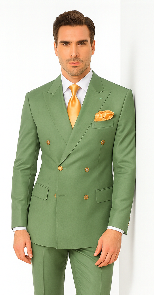 Rossi Man Milano RM1210 Elegant Suit for Men - Modern Formal Wear from USA Men's Outlet