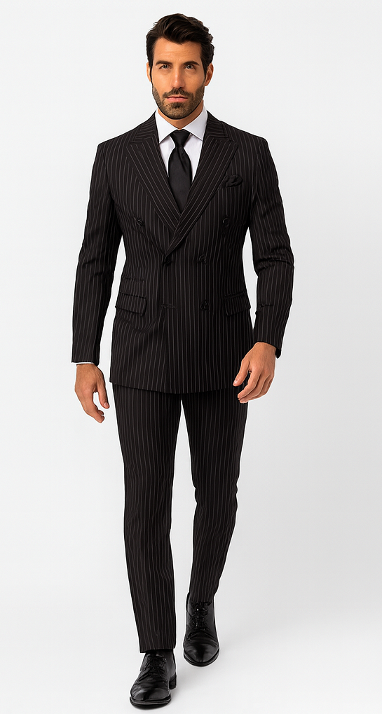 Rossi Man Milano RM1222 Tailored Suit for Men - Modern Formal Attire USA Men's Outlet