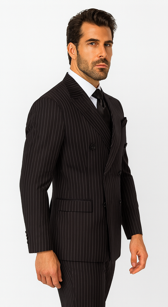 Rossi Man Milano RM1222 Tailored Suit for Men - Modern Formal Attire USA Men's Outlet