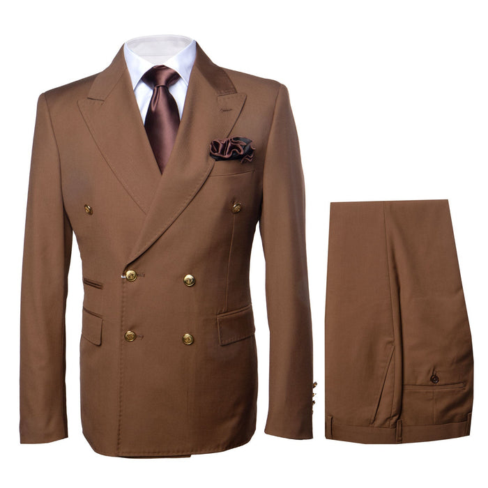Rossi Man Milano RM1373 - Men’s Slim Fit 3-Piece Suit - Modern Formalwear for Gentlemen | USA Men's Outlet
