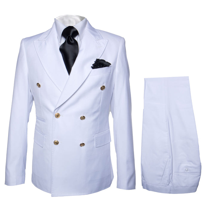 Rossi Man Milano RM1374 - Men’s Modern 3-Piece Suit - Formalwear Set for Every Occasion | USA Men's Outlet