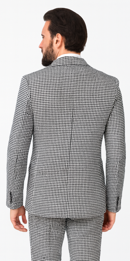 Rossi Man Milano RM1588 - Men’s Modern 3-Piece Slim Fit Suit - Stylish Formal Outfit for Events | USA Men's Outlet