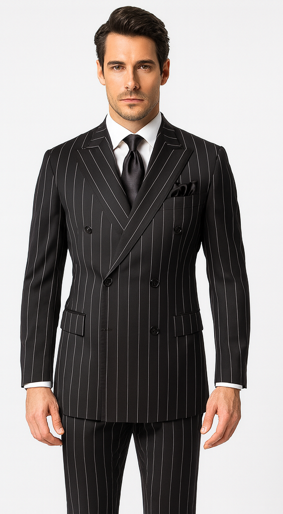 Rossi Man Milano RM1728 - Classic Slim Fit Suit for Men - Modern Formalwear at USA Men's Outlet