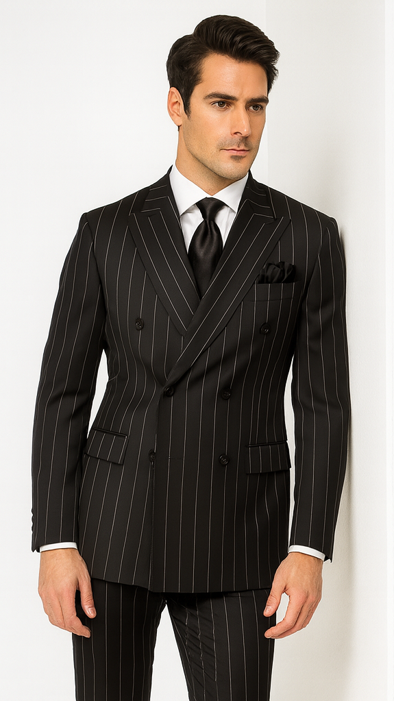 Rossi Man Milano RM1728 - Classic Slim Fit Suit for Men - Modern Formalwear at USA Men's Outlet
