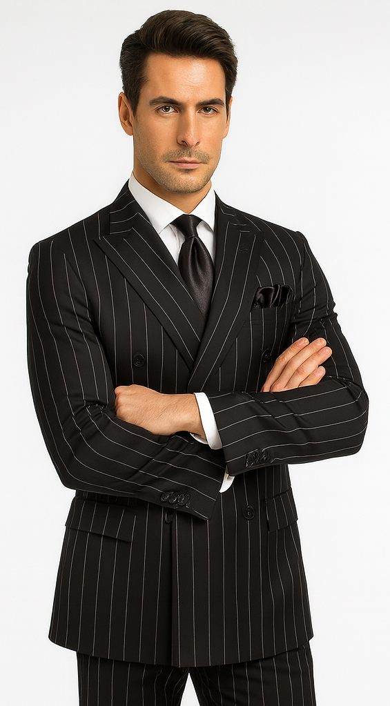 Rossi Man Milano RM1728 - Classic Slim Fit Suit for Men - Modern Formalwear at USA Men's Outlet