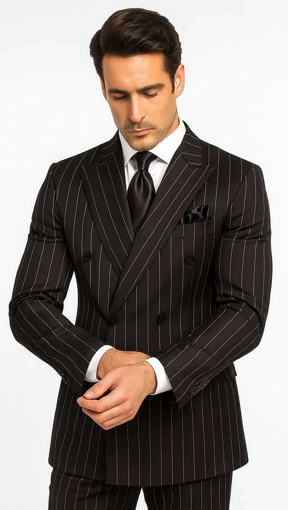 Rossi Man Milano RM1728 - Classic Slim Fit Suit for Men - Modern Formalwear at USA Men's Outlet