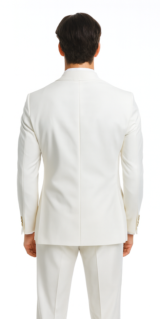Rossi Man Milano RM1770 - Men’s Modern Slim Fit 3-Piece Suit - Formalwear for Every Occasion by USA Men's Outlet