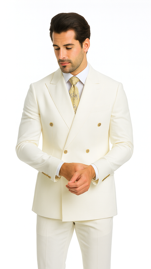 Rossi Man Milano RM1770 - Men’s Modern Slim Fit 3-Piece Suit - Formalwear for Every Occasion by USA Men's Outlet