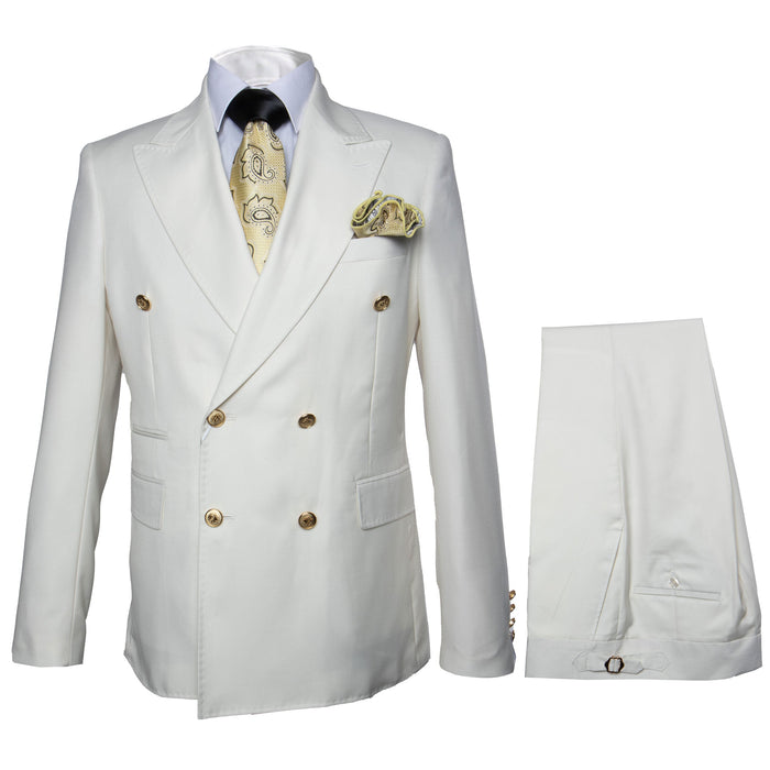 Rossi Man Milano RM1770 - Men’s Modern Slim Fit 3-Piece Suit - Formalwear for Every Occasion by USA Men's Outlet