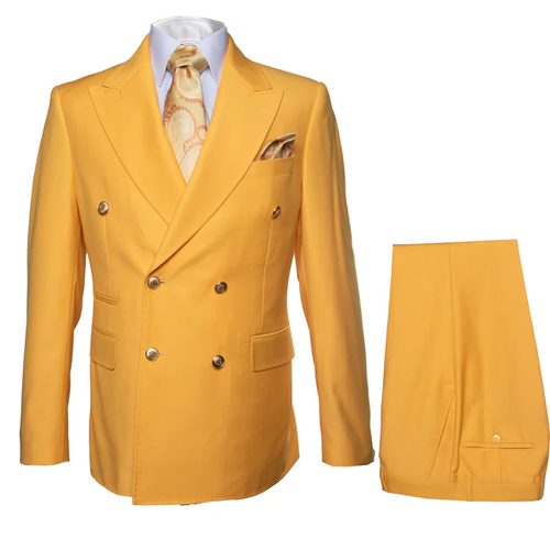 Rossi Man Milano RM1772 Men’s Tailored 3-Piece Suit - Formalwear Set at USA Men's Outlet
